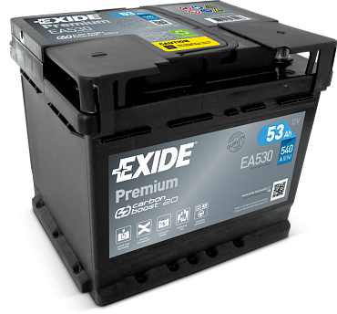 Аккумулятор Exide Premium EA530 (53 Ah)